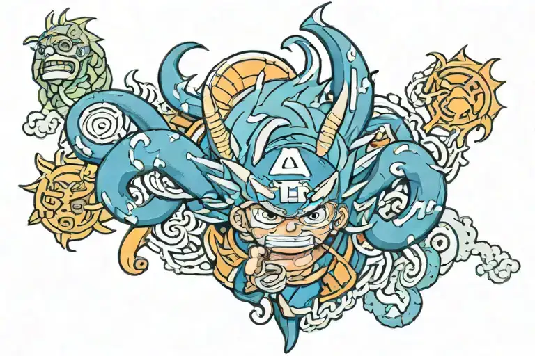 One Piece Naruto Dragonball Z