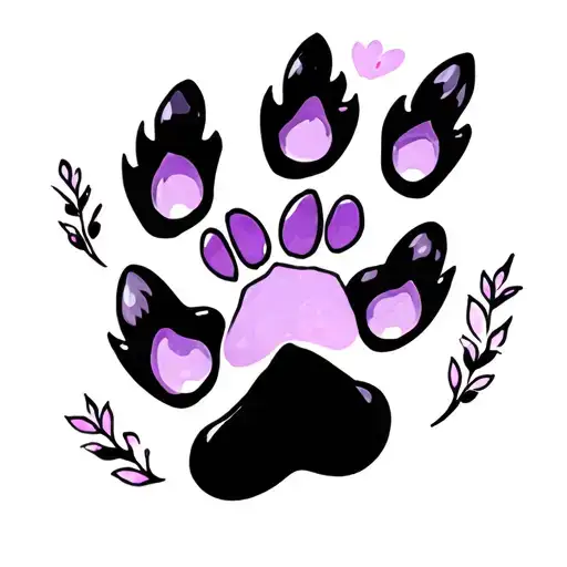 Cat Paw Print