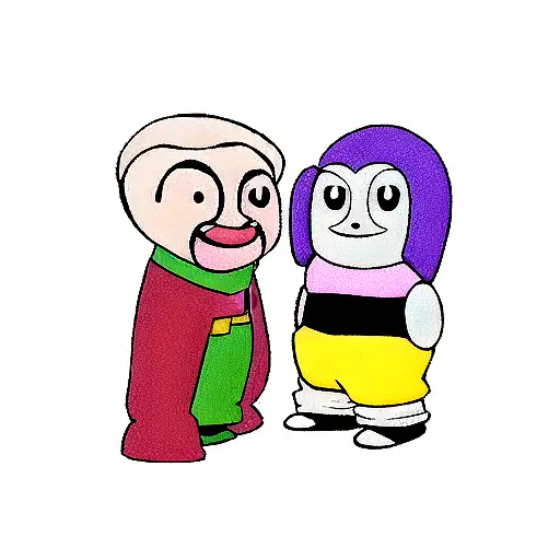 All 90'S Cartoon Characters As A Sleeve