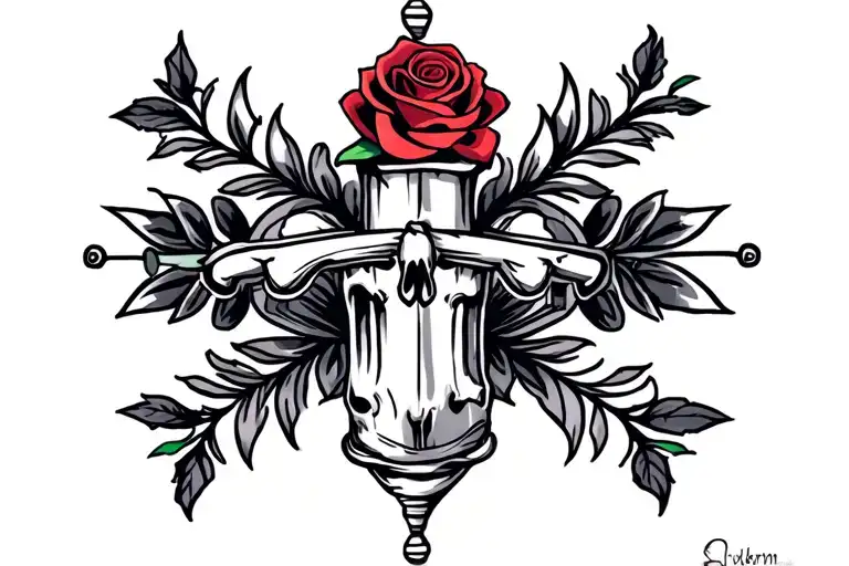 Rose With Some Pirate Theme