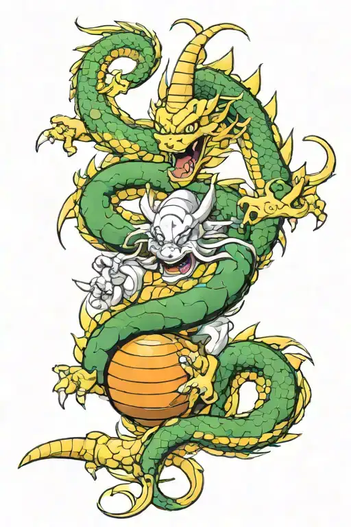 Dragon Ball And Shenlong E As Esferas