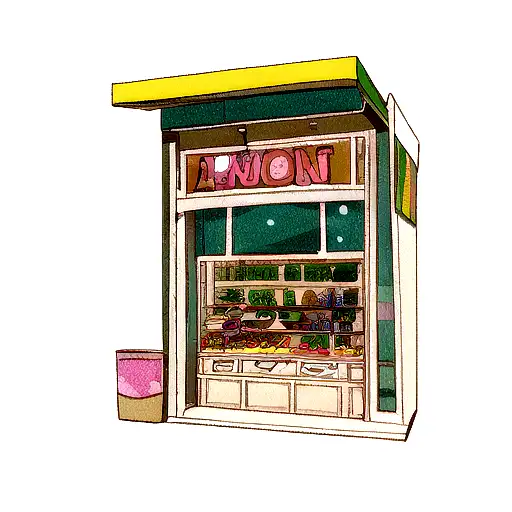 A Bakery Storefront With A Vibrant Display Of Mexican Pastries And Desserts