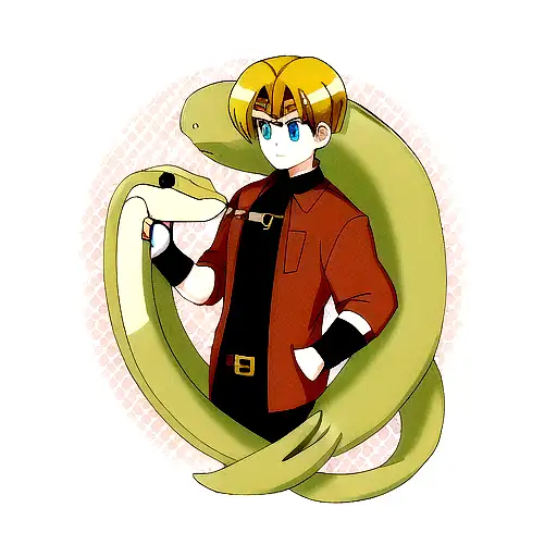 Snake With Huge Head