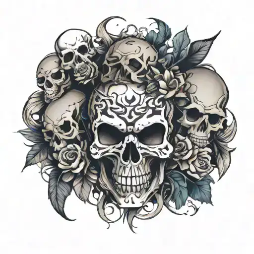 Skull Sleeve