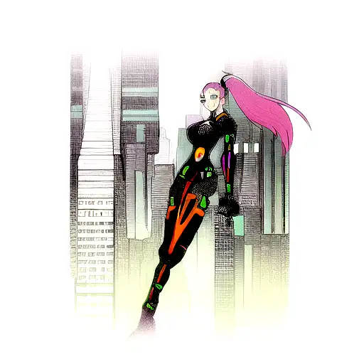 Semi-colon Cyberpunk