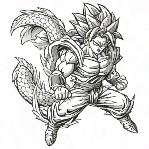 Dragon Ball Z Full Body Charging