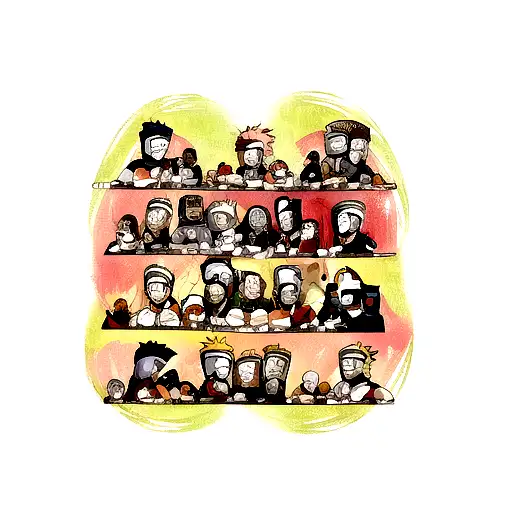 Naruto Characters All In One