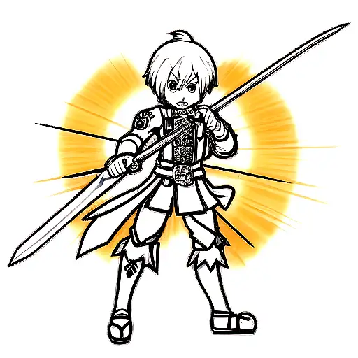 Insane Word Written With Made Of Sword