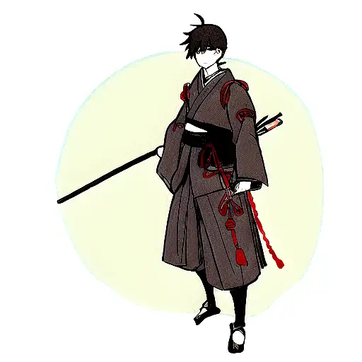Young Japanese Ronin