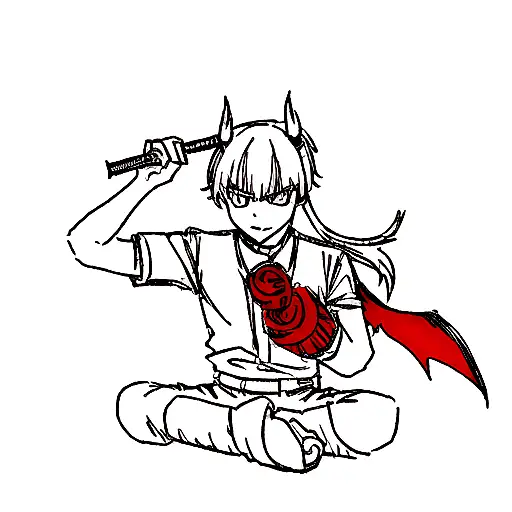 Anime Forearm Sleeve Using Demon Slayer And Gojo