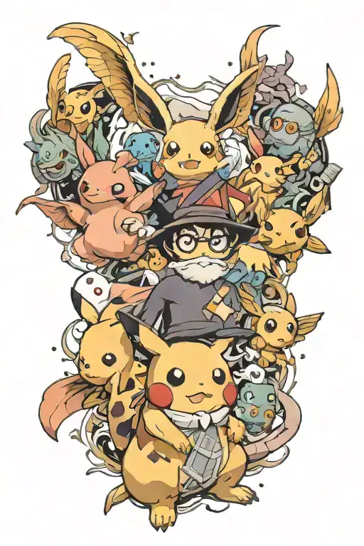 Togapi Pokemon And Harry Potter Mash Up