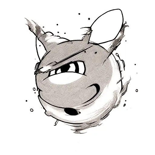 Disney Nuclear Bomb With Eyes Arms And Legs