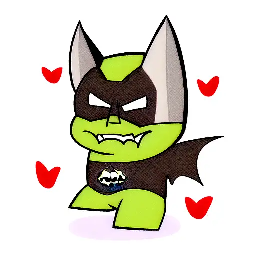 Batman Hulk Love