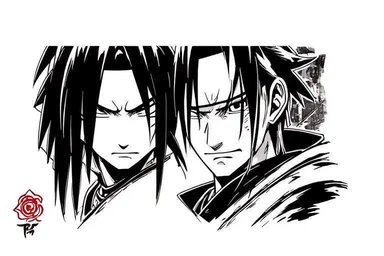 Itachi Uchiha Sasuke