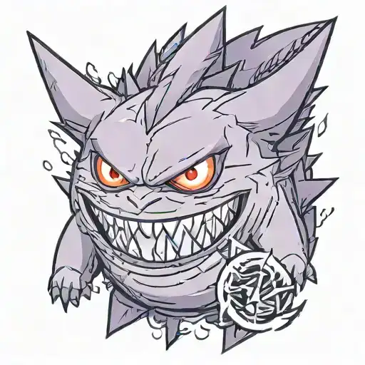 Gengar From Pokemon Transofrming Into Humunculus