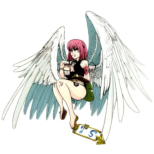 Angel Wings Hand Tattoo Wrap Around Letter L In Shape Of Love