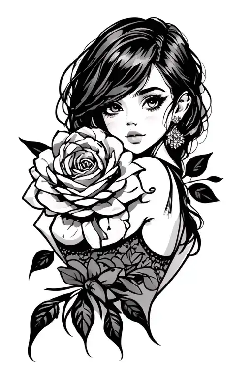 Girls Club' In Bold Black Grey