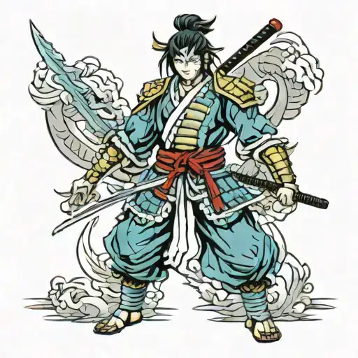 Samurai Standing