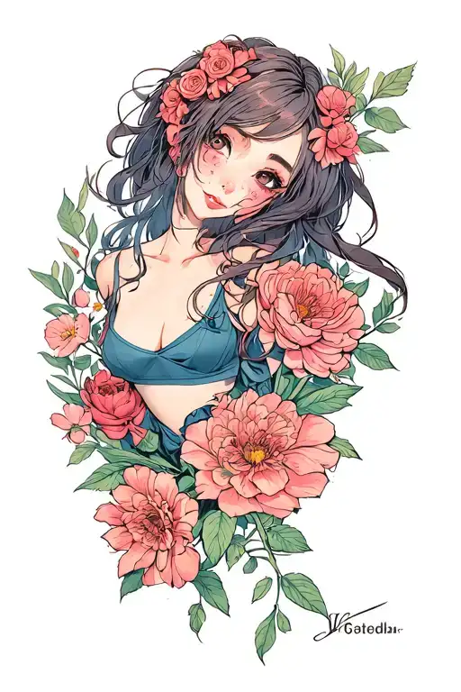 Vegueta Daughter Based On Anime