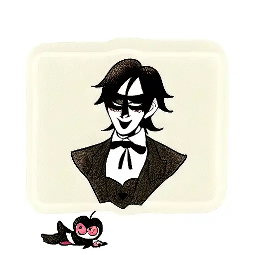 Edgar Allen Poe Disney Pixar Character