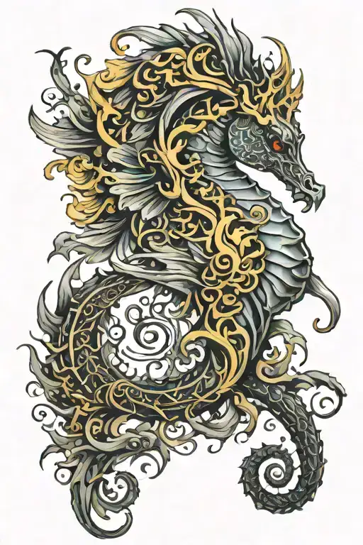 Seahorse Phoenix Rising