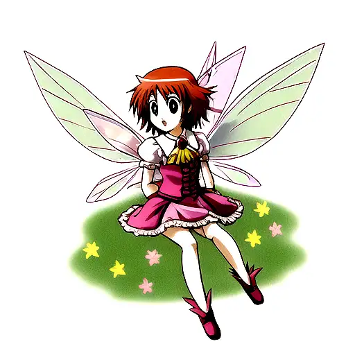 Small Fairy With Big Pretty Wings