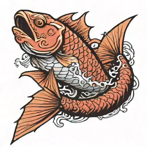 Moon And Yakuza Fish