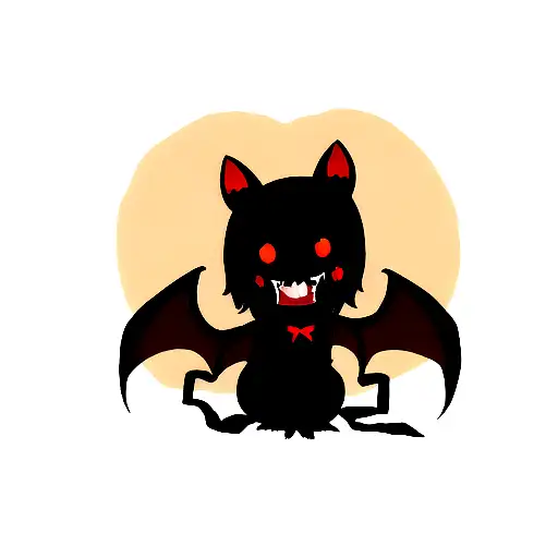 Cute Vampire Bat