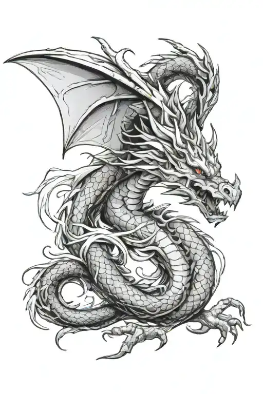 Dragon Descending Overhead