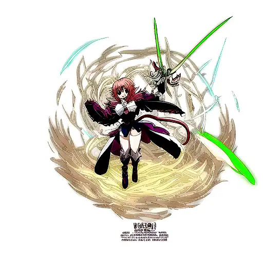 Dragon Con Relampagos Estilo Anime