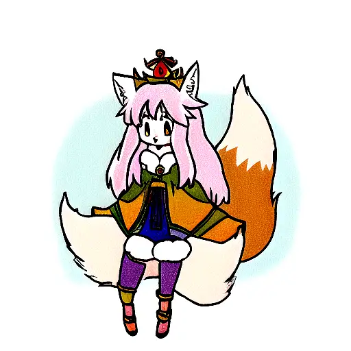 A Fox With A Crown
