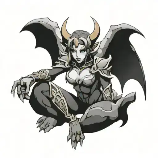 Sigma Female Gargoyle Warrior