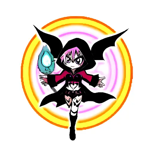 Dark Fairy With Hood