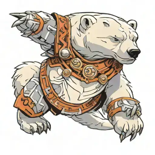 Warrior Polar Bear
