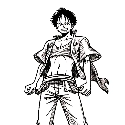 Luffy Pirate King