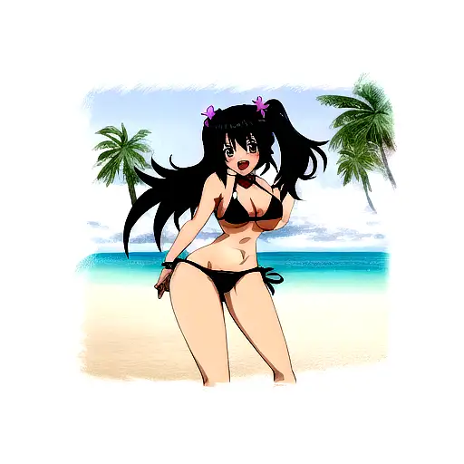 Bikini Waifu Black