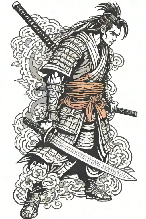 Samurai Standing