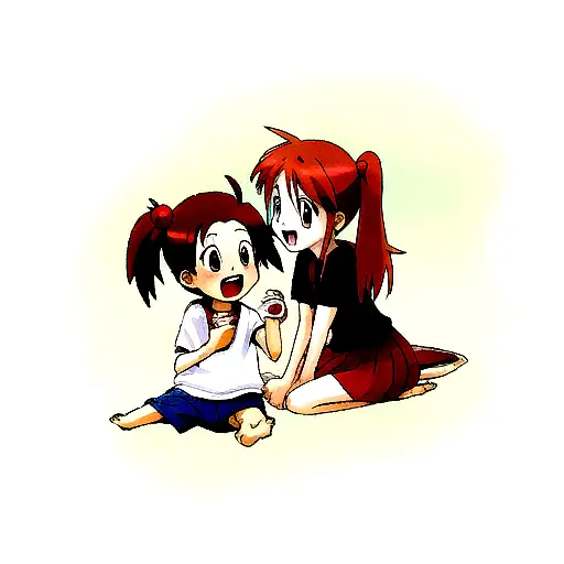 Red Child Pokemon Whit Alicia Disney