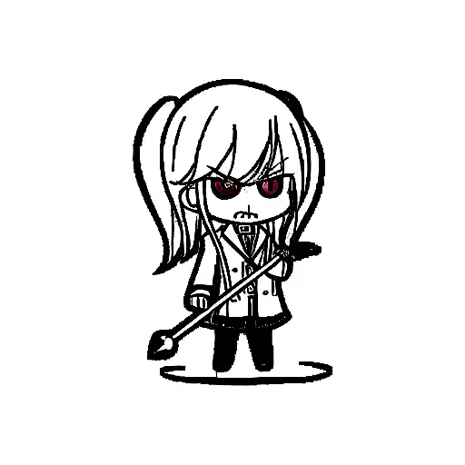 Serious Dark Grim Reaper No Chibi