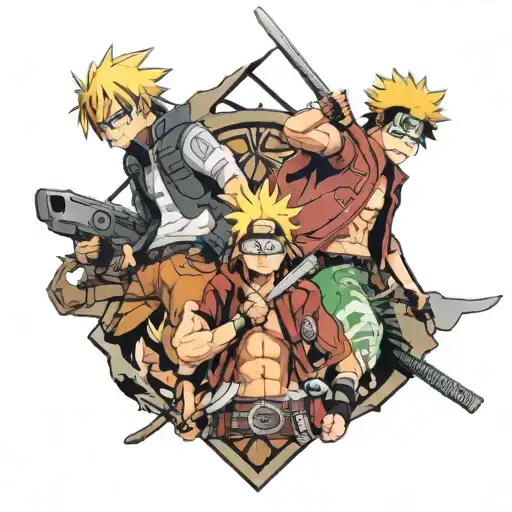 Naruto And Attack On Titan