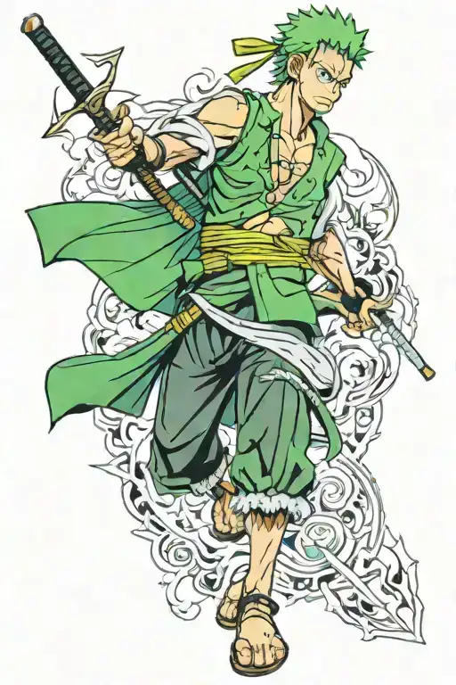 Zoro From One Piece Anime