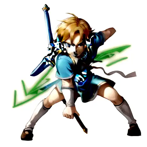 Zelda Master Sword With Kologs