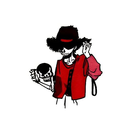 One Peice Luffy Skull