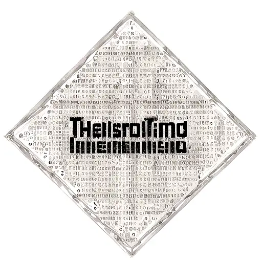 Chemical Elements From The Periodic Table Arranged In The Shape Of The Breaking Bad Logo