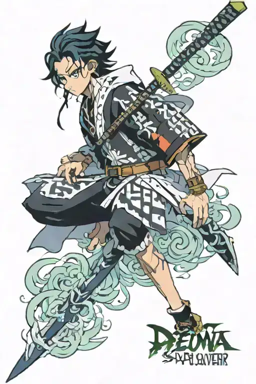 Douma From Anime Demon Slayer