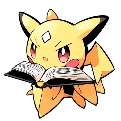 The Pokemon Jirachi Showing An Open Book