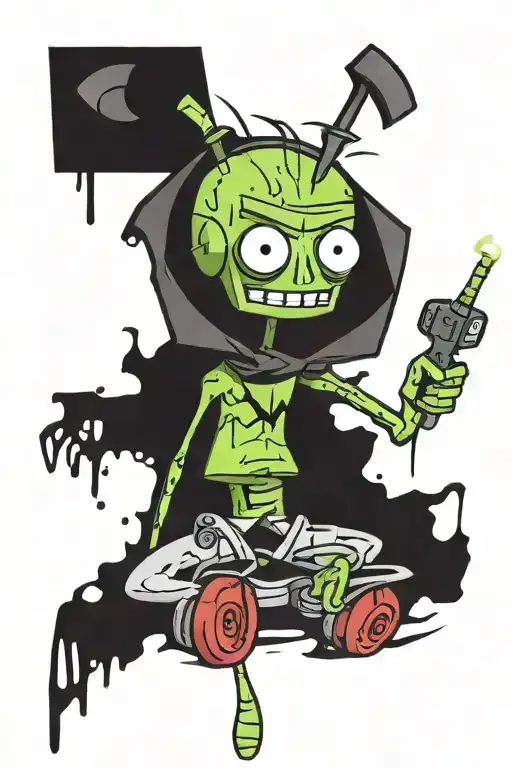 Invader Zim Gir Evil