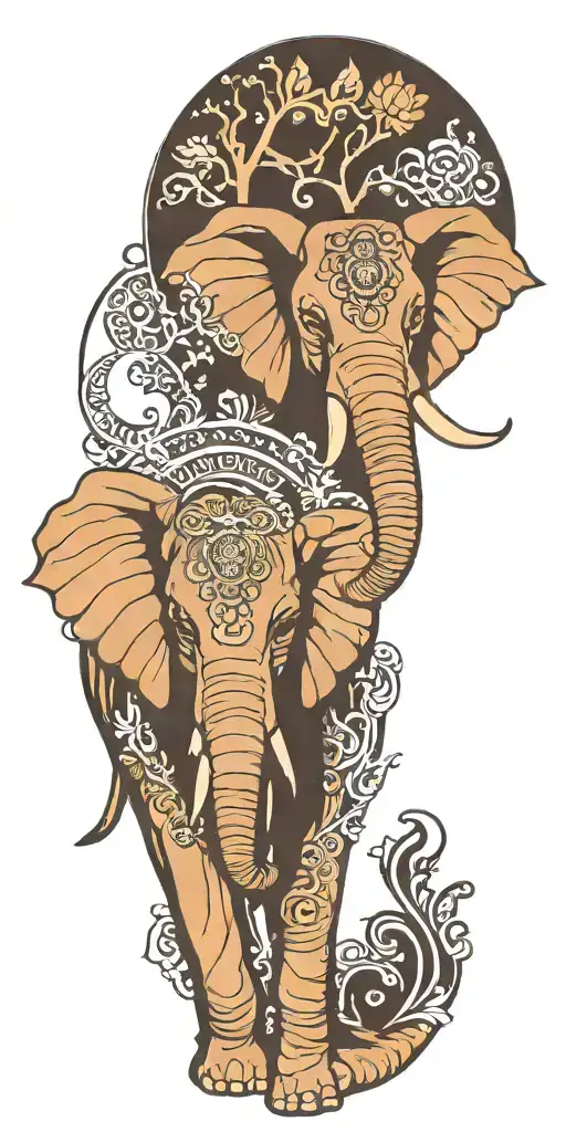 Sanskrit Elephant