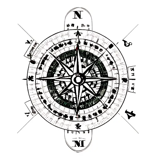 Compass With Itahci Eye