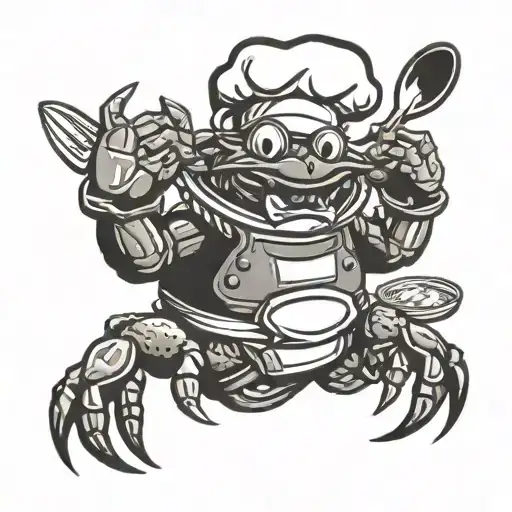 Crab Chef Cooking